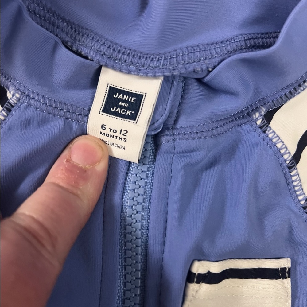 Janie + Jack 6/12 Rashguard - Picture 3 of 4